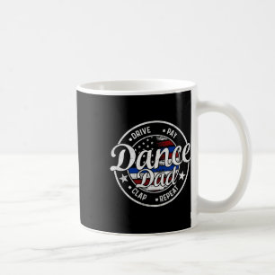 Caneca De Café Dança pai Vintage Dançarina Americana Dançando Pai