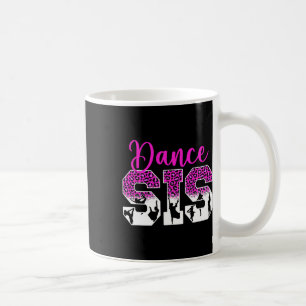 Caneca De Café Dança Sis Orgulhosa Irmã Dança De Uma Irmã Dançari