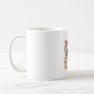 Caneca De Café Dançando Através dos Ossos Música de Esqueletos de