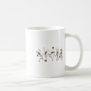 Caneca De Café Dançando Bíblia esqueleto Verso Ossos Secos Vêm Vi