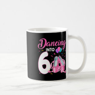 Caneca De Café Dançando Em Ballerina Girl Pa, De 6 Anos