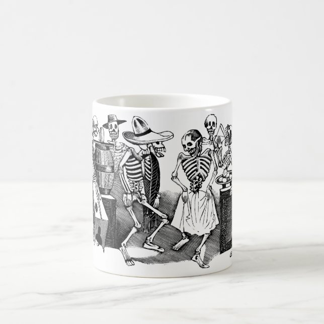 Caneca De Café "Dançando o Jarabe no outro mundo " (Centro)