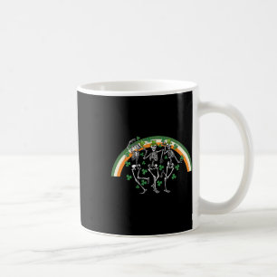 Caneca De Café Dançando Ruas de esqueleto Dia do papá Beer irland