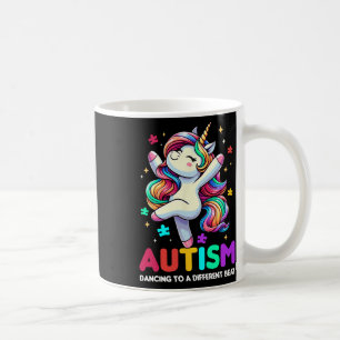 Caneca De Café Dançar Para Outro Beat Autismo Sensibilização Únic