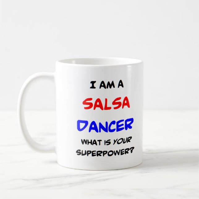 Caneca De Café dançarina de salsa (Esquerda)