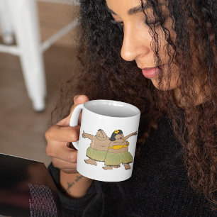 Caneca de Café Dançarinas de Hula