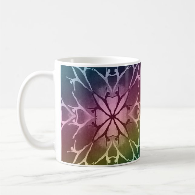 Caneca De Café Dançarino (arco-íris) (Esquerda)