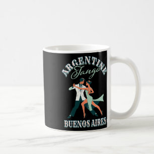 Caneca De Café Dançarino realizando Tango argentino Buenos A