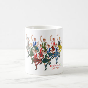 Caneca De Café Dançarinos das Terras Altas Escocesas