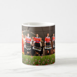 Caneca De Café dançarinos e cantores cossacos