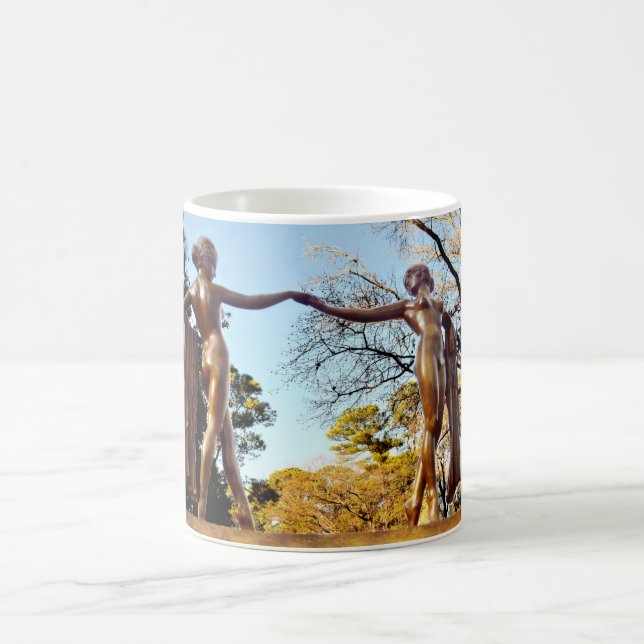 Caneca De Café Dançarinos Graciosos de Shirley Taylor (Centro)