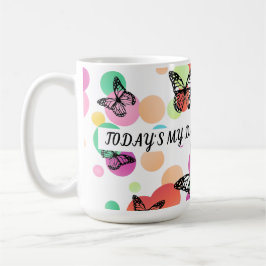 Caneca De Café Dance butterflies Garden