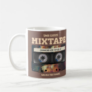 Caneca De Café Dance Classics Mixtape Grandes Sucessos do Verão d