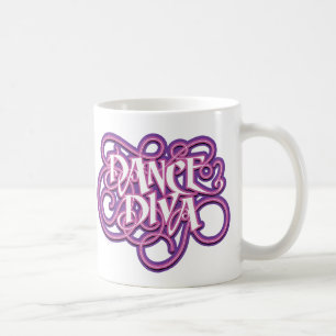 Caneca De Café Dance Diva Coffee Mug