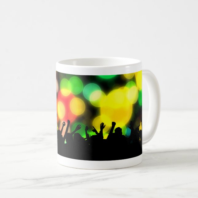 Caneca De Café Dance party (Frente Esquerda)