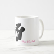 Dance Teacher Mug/Cup com nome personalizado