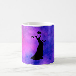 Caneca De Café Dancer Silhouette