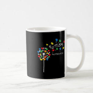 Caneca De Café Dandelion Quebra-cabeça Piece Legal Autismo Presen
