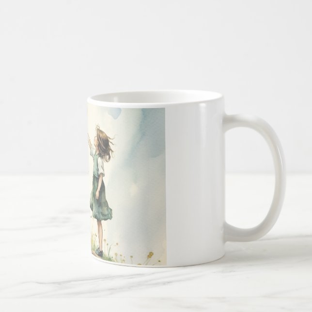 Caneca De Café Dandelion Wish (Direita)