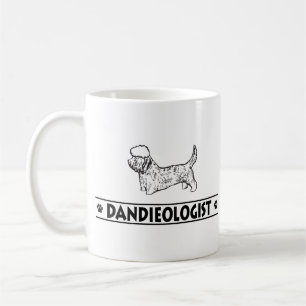 Caneca De Café Dandie cómico Dinmont Terrier