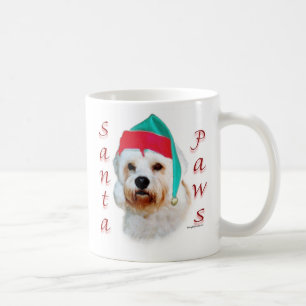 Caneca De Café Dandie Dinmont Terrier Papais noeis Paws