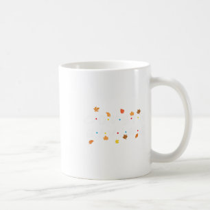 Caneca De Café Dando Queda Deixa A Turca De Ação De Graças