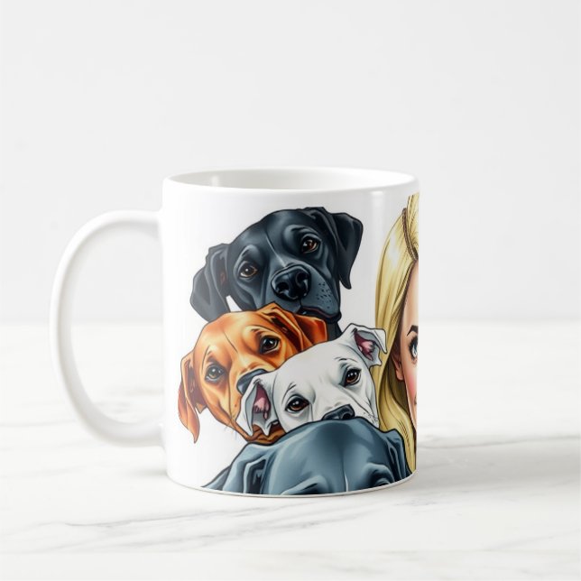 Caneca De Café Dane Grande  (Esquerda)