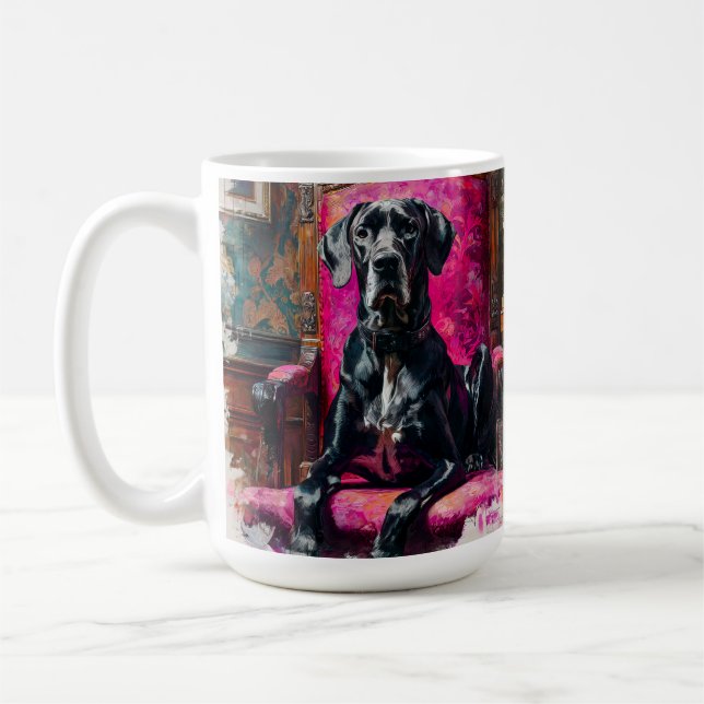 Caneca De Café Dane Grande Real (Esquerda)