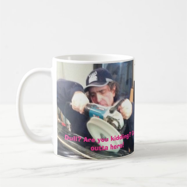 Caneca De Café Daniel Shafner 1, maçante? (Esquerda)