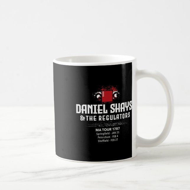Caneca De Café Daniel Shays Machusets Histórico (Direita)