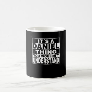 Caneca De Café DANIEL Surname Personalized Gift