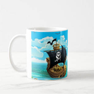 Caneca De Café Danny Duck, o café pirata