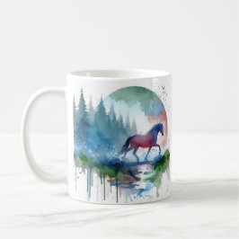 Caneca De Café Danse au Cœur de la Forêt, magnifique tasse
