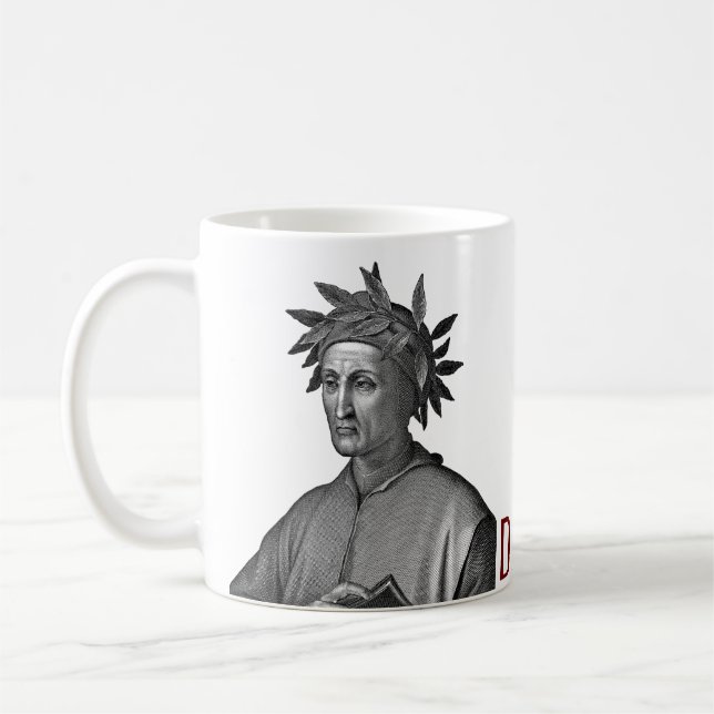 Caneca De Café Dante Alighieri (Esquerda)