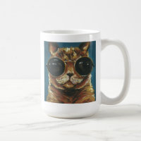 Dapper Animal | Gatinho De Óculos De Sol