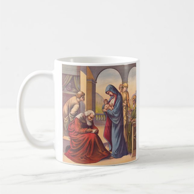 Caneca De Café Dar o nome João à criança (Esquerda)