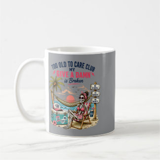 Caneca De Café Dar um Clube É Quebrado Velho Demais Para Cuidar P