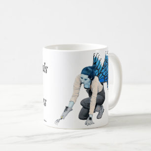 Caneca De Café Dark Fairy Gardener Fantasy Art Coffee Mug