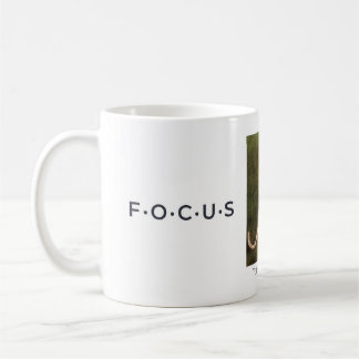 Caneca De Café Dark Moody Blue Jay FOCUS Coffee Mug | Nature Art