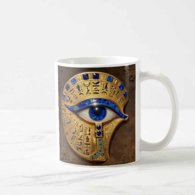 Caneca De Café Das Ägyptische Auge´7 (Direita)
