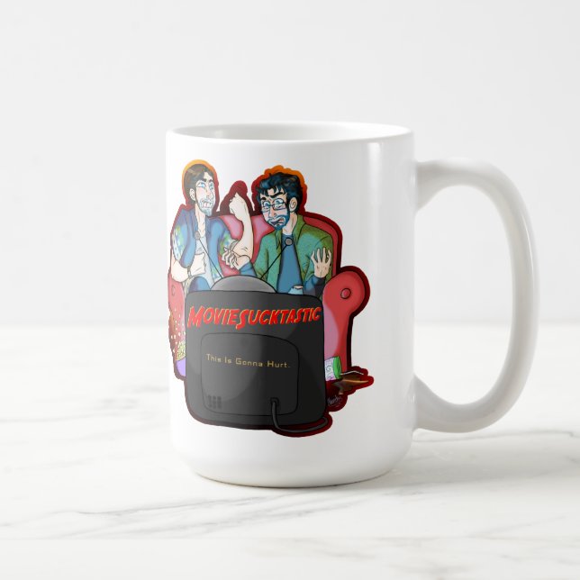 Caneca de café das caras do filme de (Direita)