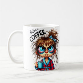 Caneca De Café Das Kaffeemonster in mir