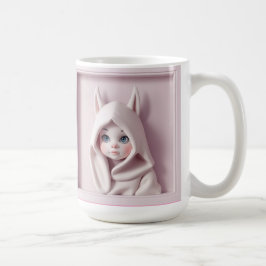 Caneca De Café „Das Mädchen im Zaubermantel“