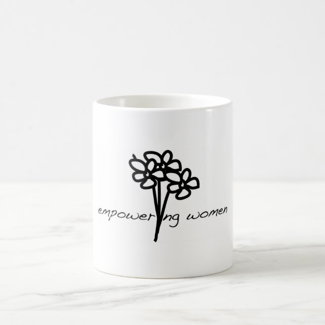 Caneca de café das mulheres de Unite4Women (Centro)
