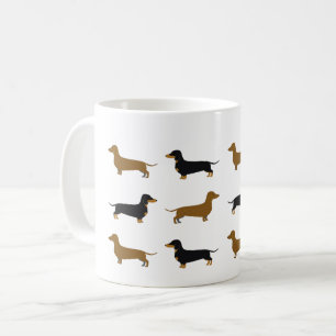 Caneca De Café Daschund Mug