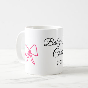 CANECA DE CAFÉ DATA MÍNIMA DE ADIÇÃO DE NOME SIMPLES DO ARCO DE P