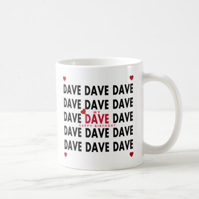 Caneca De Café Dave (Direita)