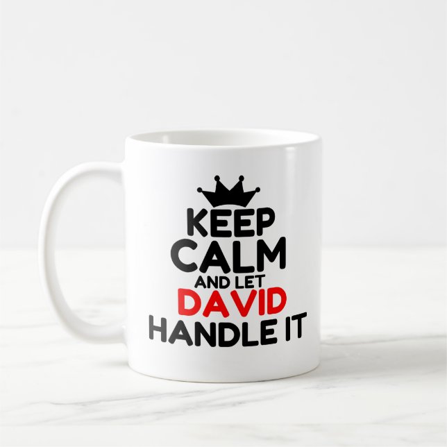 CANECA DE CAFÉ DAVID (Esquerda)