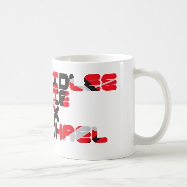 Caneca De Café David Lee Eddie Alex Michael (Direita)