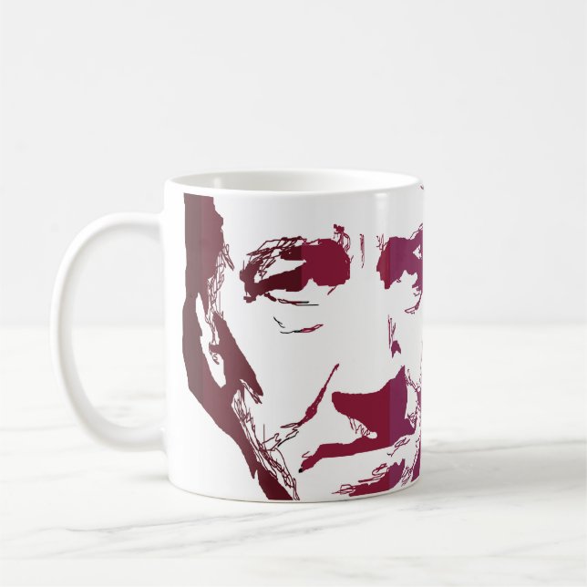 Caneca De Café David Lynch pelo burro (Esquerda)